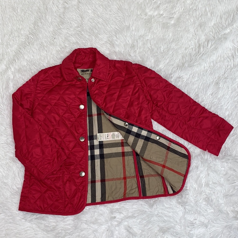 Authentic Toddler Girls Burberry Jacket(Size 5Y)